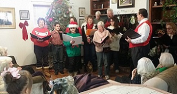 Click Photo to Enlarge - Outreach Singers at Tehachapi Manor!